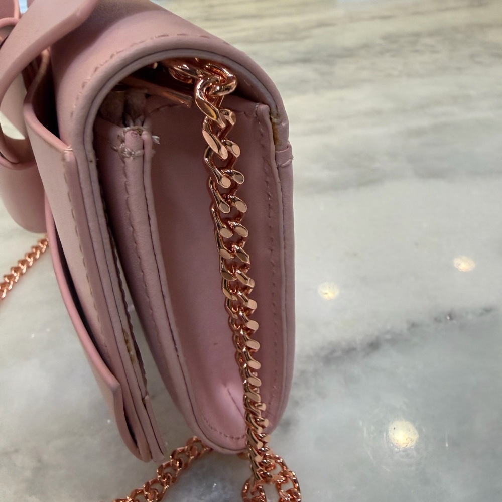 Ted Baker Elegant Pink Bow Clutch - Picture 3 of 7